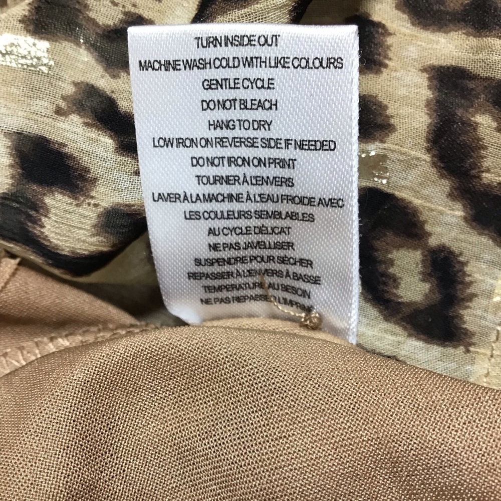 Haver  Animal Print Sheer Blouse - Picture 10 of 13